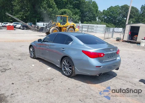 2017 Infiniti Q50 3.0T Premium from USA, damaged, VIN JN1EV7AP3HM737745